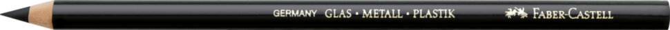 Карандаш-маркер д/письма по стеклу, фарфору, металлу, камню, дереву, коже, картону Faber-Castell, че