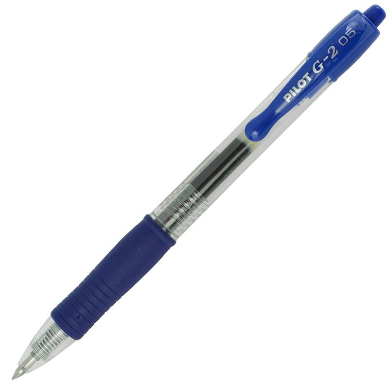 Ручка гелевая автомат синяя Pilot 0,5мм G2-5