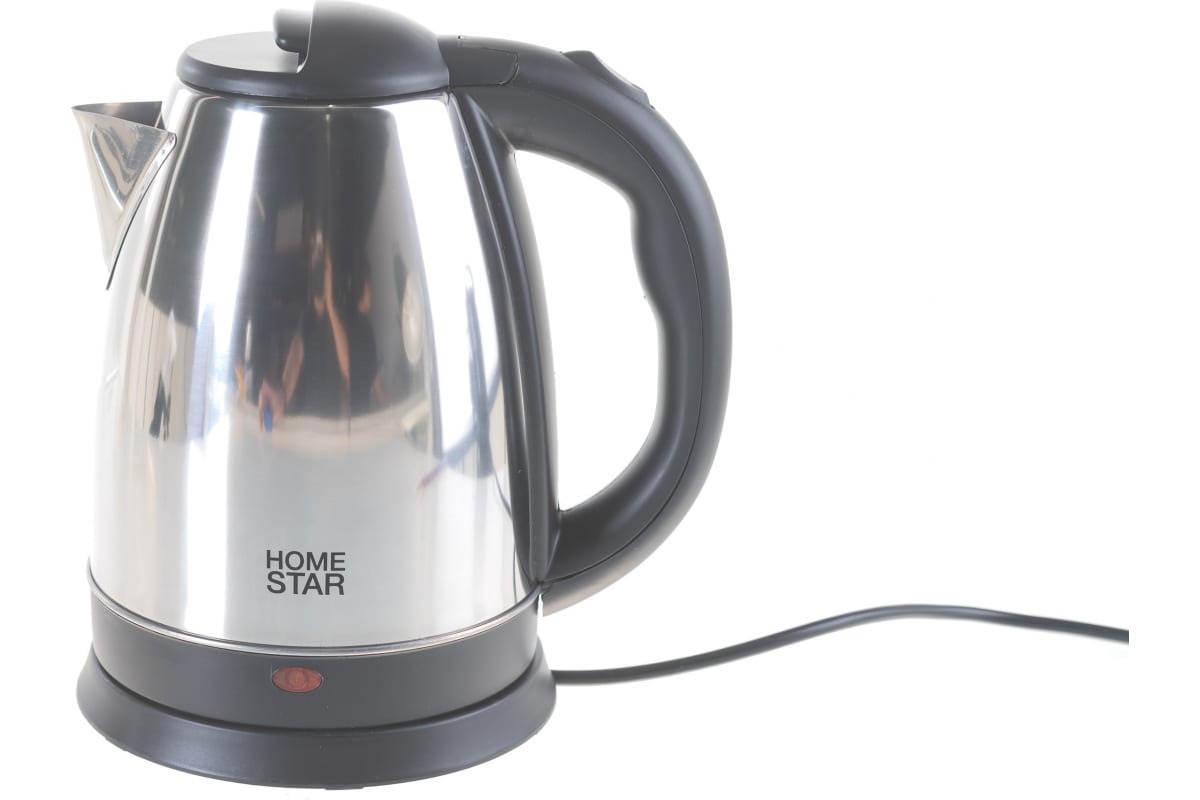 Чайник Homestar HS-1001 объем 1.8л, мощность 1500Вт, материал нержавеющая  стальной