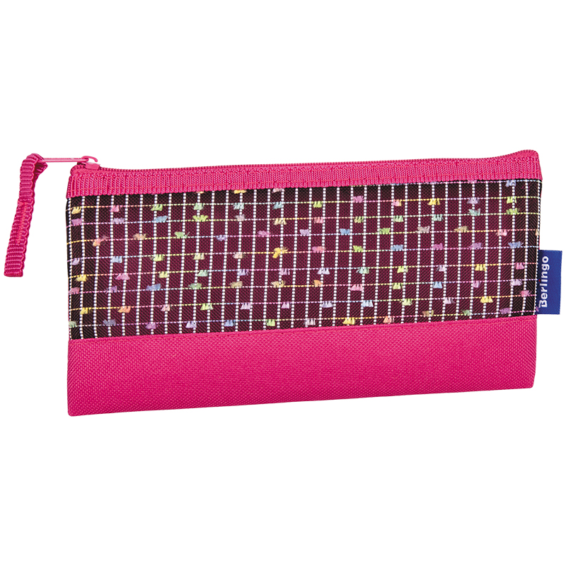 Пенал-косметичка 1отд BERLINGO Fashion 195*105 ткань