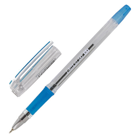 Ручка шариковая синяя BRAUBERG 0,4мм i-Rite GT SKY на масл осн  1/12