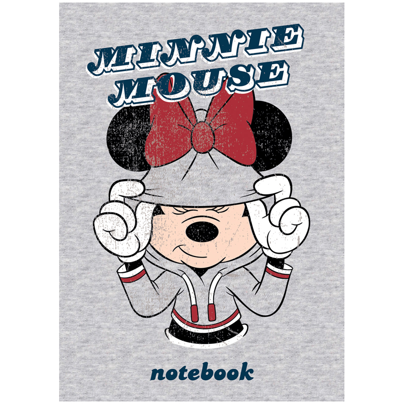 Бизнес-блокнот А6 64л кл HATBER Disney. Минни Маус