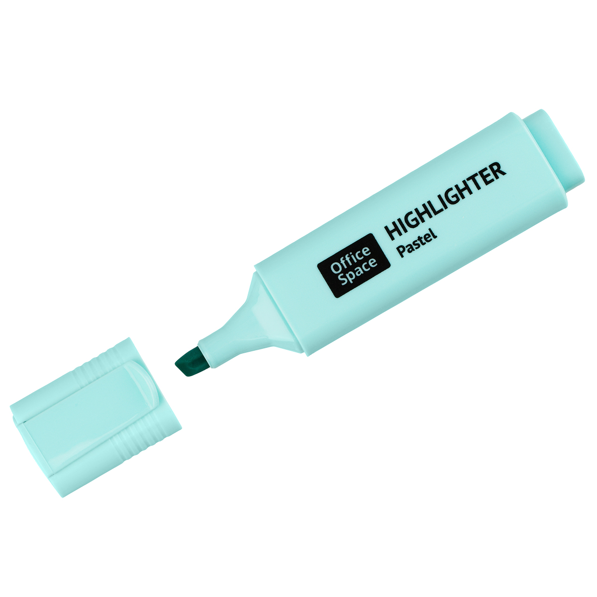 Текстовыделитель OfficeSpace 1-5мм пастельный  голубой