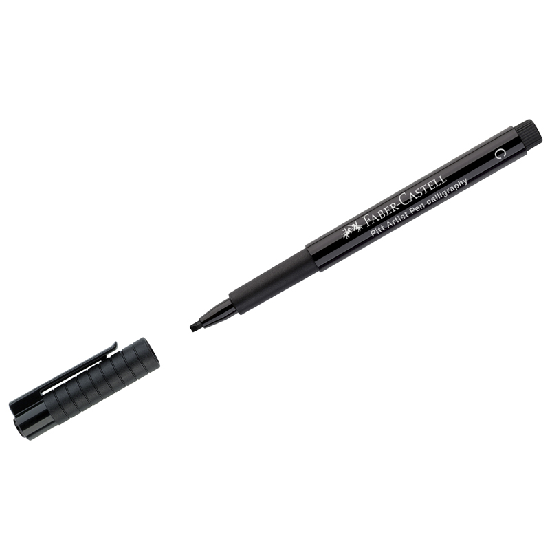 Ручка капиллярная Faber-Castell "Pitt Artist Pen Callygraphy" черный, 2,5мм
