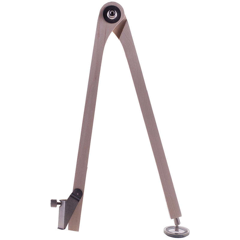 Циркуль классный МОЖГА 36см дерево