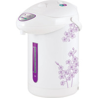Термопот Homestar HS-5001 (2,5л) мощ.750Вт. ручной насос,фиолет.цветы, поддержание температуры 