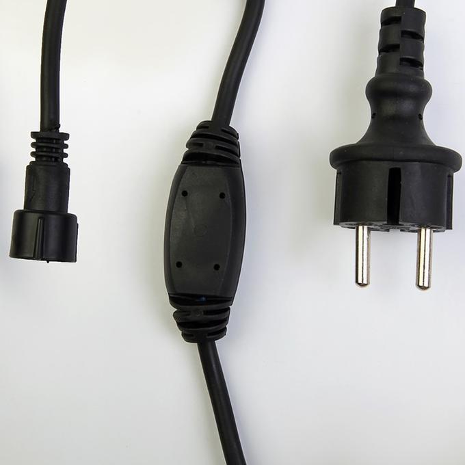 Комплект для подключения гирлянд БАХРОМА до 6000LED Каучук 3W фиксинг