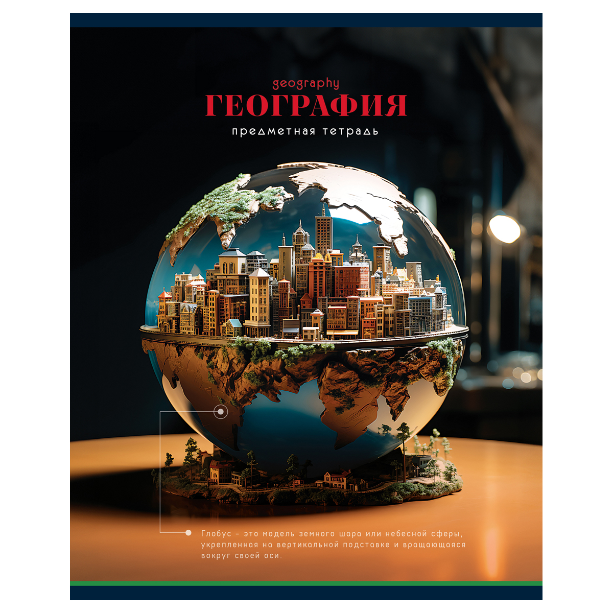 Тетрадь предметная География 40л. BG "Фотография" эконом