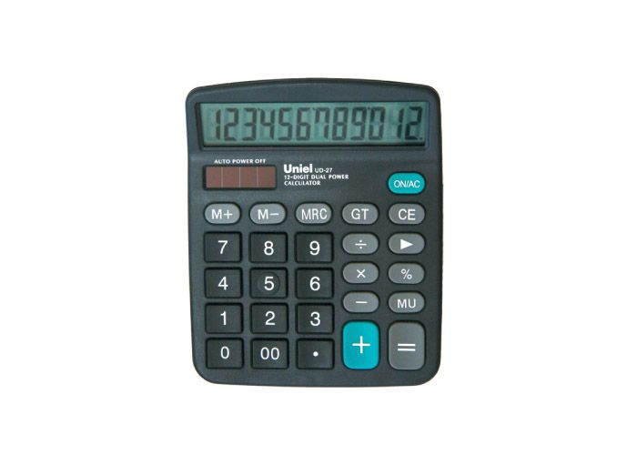 UD-27 Калькулятор настольный Uniel