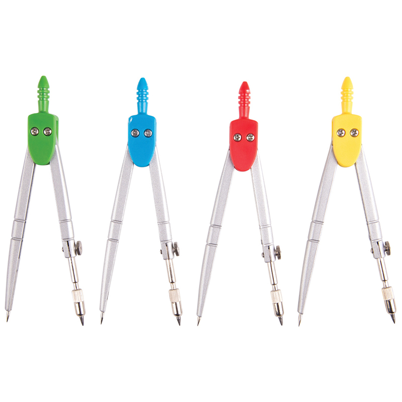 Циркуль ArtSpace метал 120мм пласт. пенал, ассорти