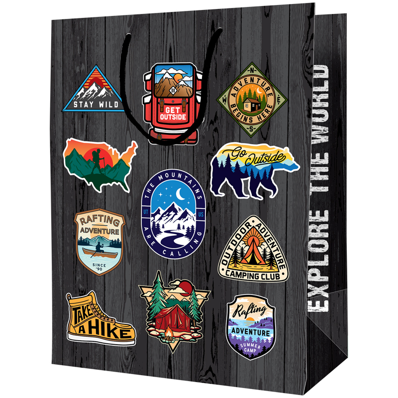 Пакет подарочный 18*23*10см ArtSpace "Mountains calling", ламинированный