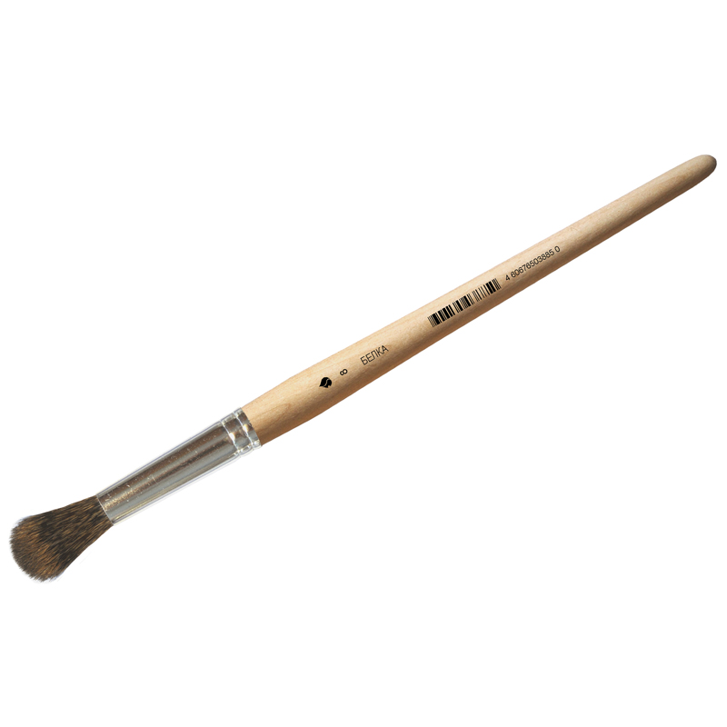 Кисть белка круглая №8 ХМ, 
