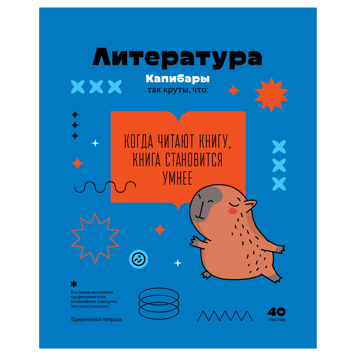 Тетрадь предметная Литература 40л. BG "Записки школьника" - , эконом 