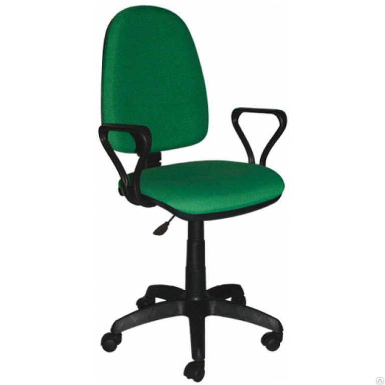 Кресло Prestige ФБ31 ткань, зеленая с чернымм 
