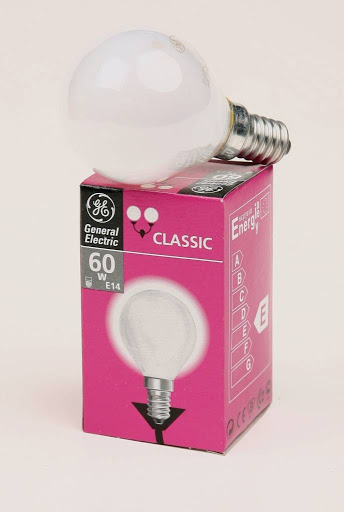 General Electric 60D1/FR/E14 лампа шар мат