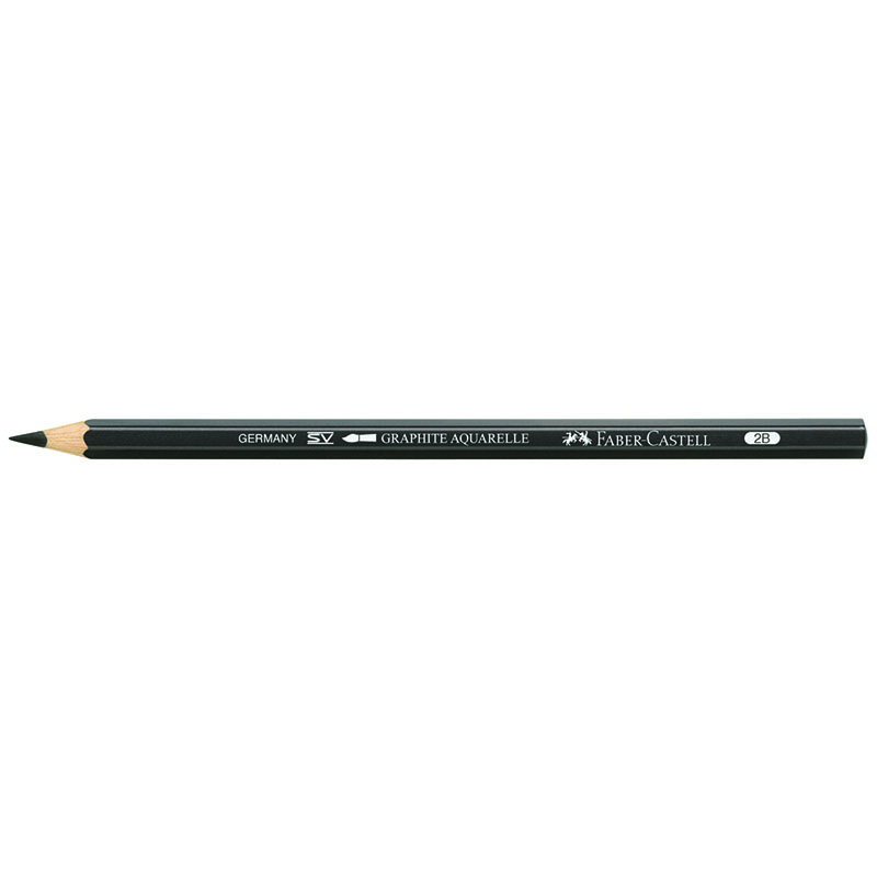 Карандаш ч/г акварельный Faber-Castell "Graphite Aquarelle", 2B, заточ.