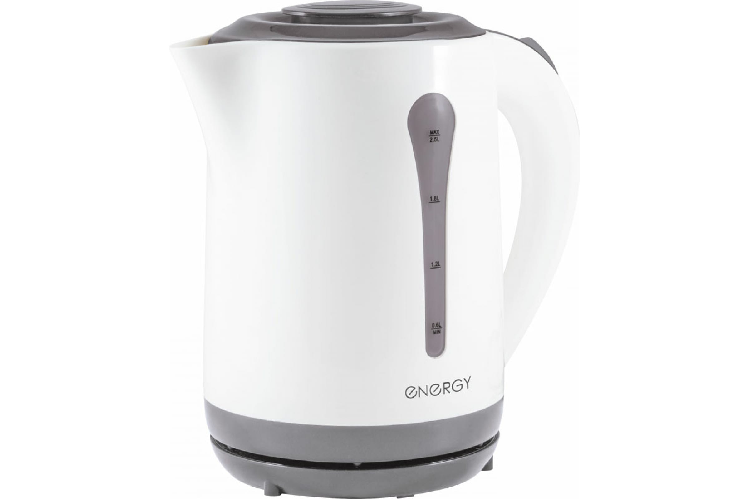 Чайник E-213 (2.5л) 2200 Вт, скрытый нагревательный элемент, фильтр, материал корпуса - пластик