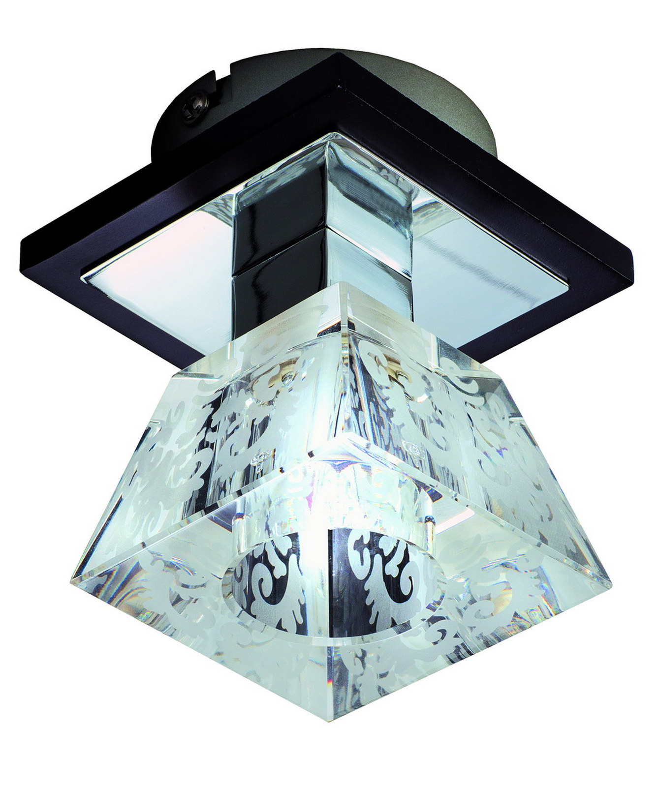 Люстра Г Еврокаркасы 3772/1AС CR+WENGUE