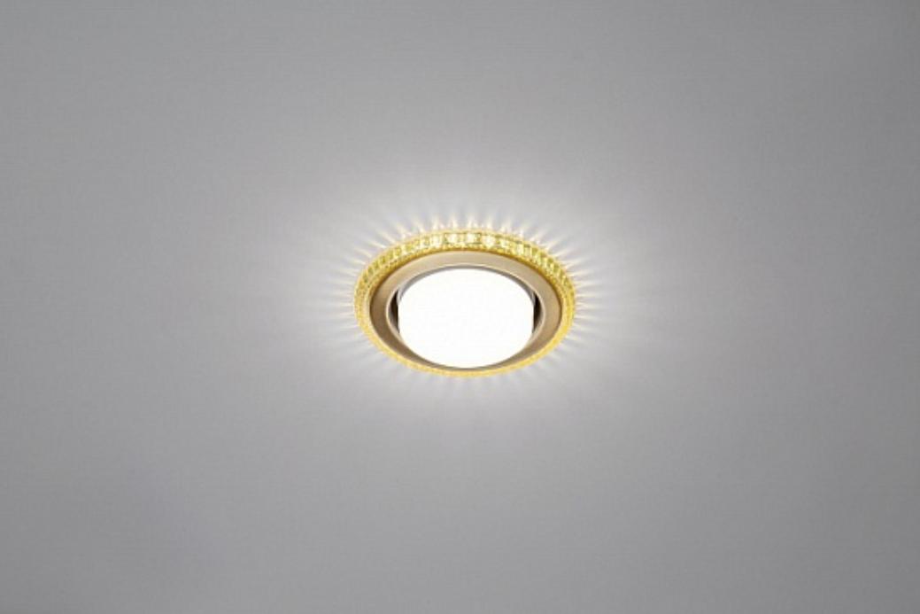 Светильник диодный декоративный CRYSTAL LED 33 GX53 BRONZE, GX53, бронза