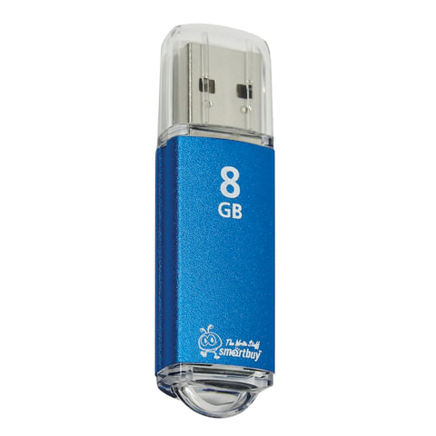 Флэш-диск Smart Buy 8Gb V-Cut Blue 