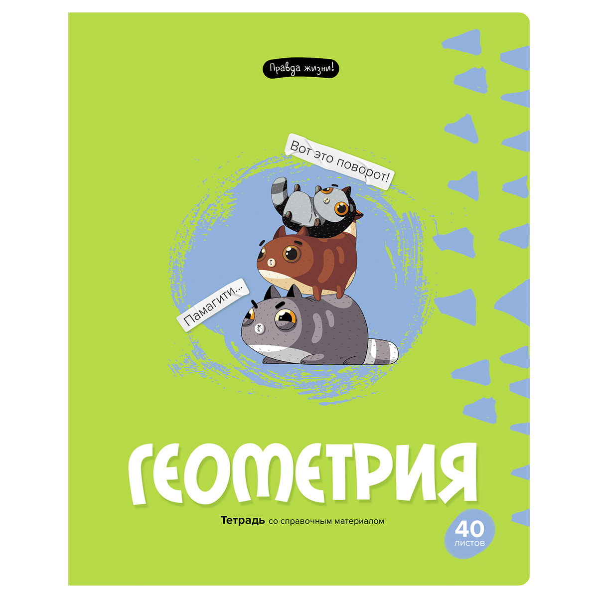 Тетрадь предметная Геометрия 40л. BG "Правда жизни" -  