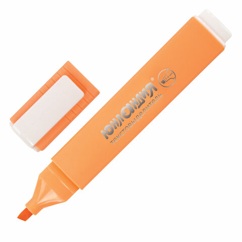 Текстовыделитель ЮНЛАНДИЯ "COLORSTAR PASTEL", ПЕРСИКОВЫЙ, линия 1-4 мм
