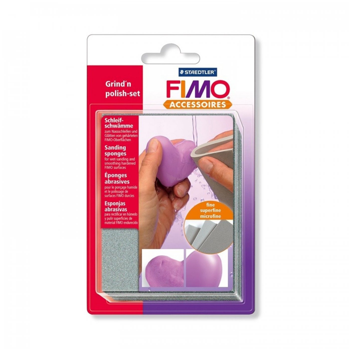 Полирующий комплект FIMO 3 губки