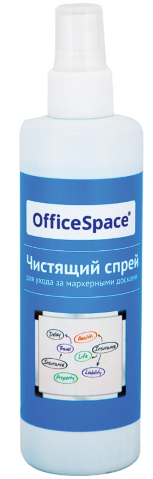 Чистящий спрей для маркерных досок OfficeSpace 250мл