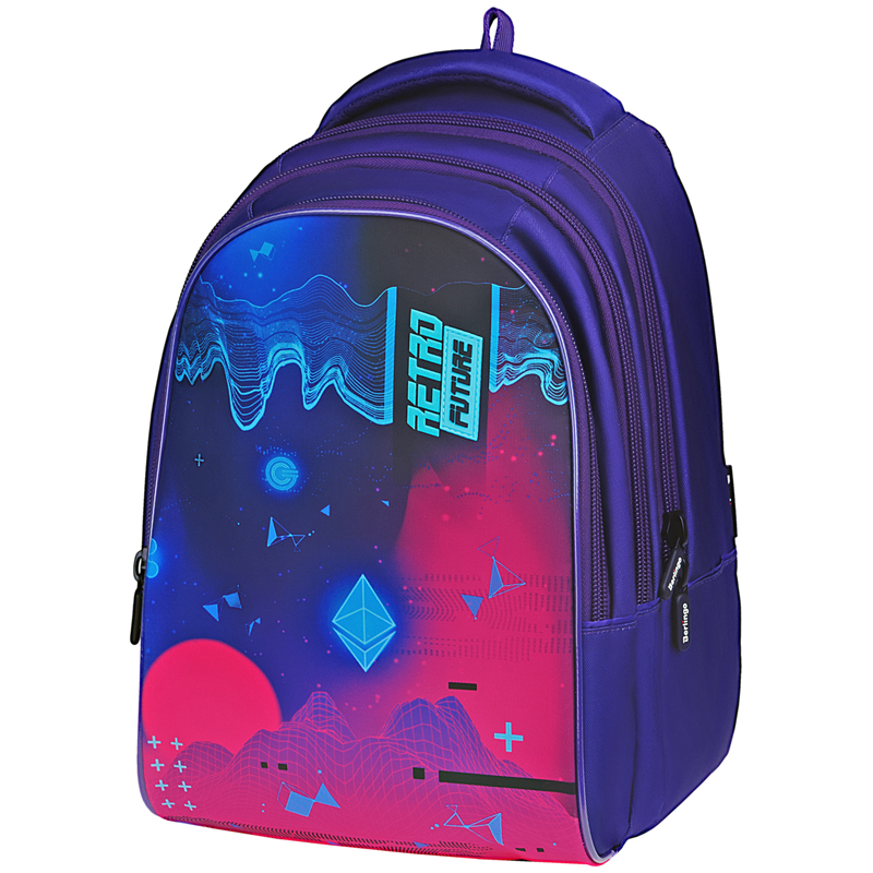 Рюкзак Berlingo inStyle "Retro Future" 41*27*20см, 3 отделения, 1 карман, эргономичная спинка RU080S