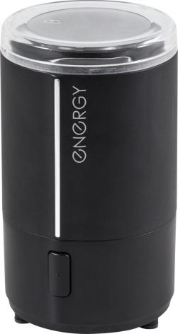 Кофемолка ENERGY EN-107 (черный,150Вт) ротационный нож,емкость для кофе в зернах 50гр
