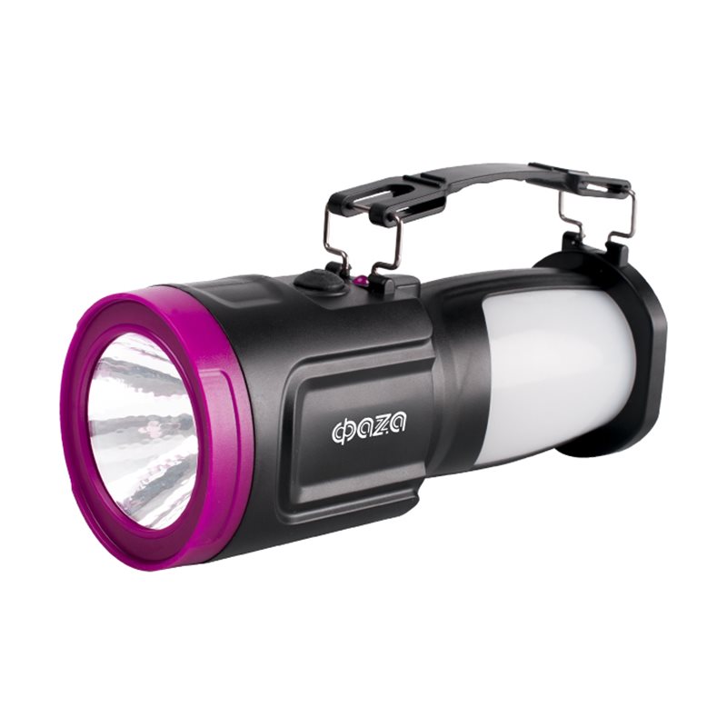 Фонарь Фаzа AccuF8-L1W/L24-bk аккумуляторный LED черный