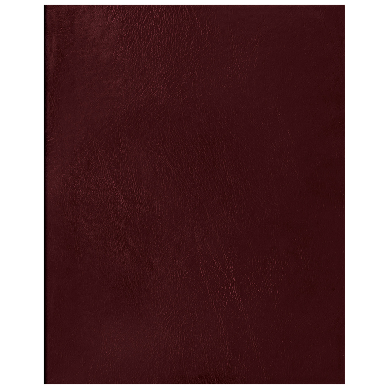 Тетрадь А5 96л кл бумвинил бордовый BG суперэконом Белизна 80%