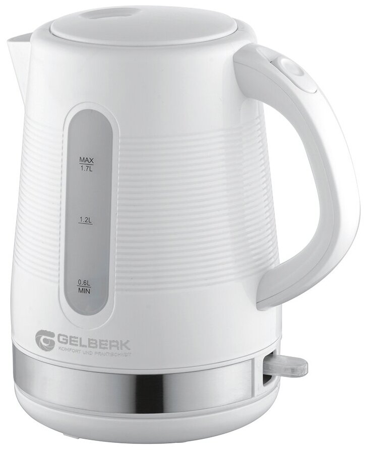 Чайник электрический GL-314, объем 1.7л. мощ. 2200Вт., материал пластик. 