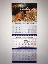 Календарь ТРИО на 2020 год «Символ Года 20»