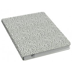 Книга для записей А5 96л PEARL. Шампань Иск.кожа (PEARL). Интегр. обл с эфф перламутра