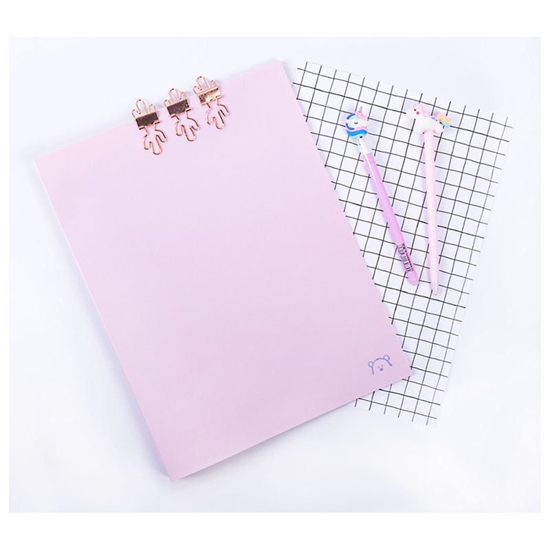 Папка с пружинным cкоросшивателем MESHU "Dew", 17мм, 500мкм, pink dreams