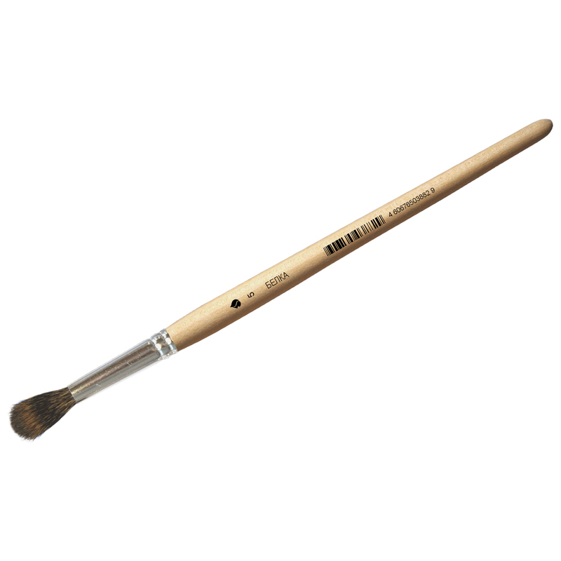 Кисть белка круглая №5 ХМ, 