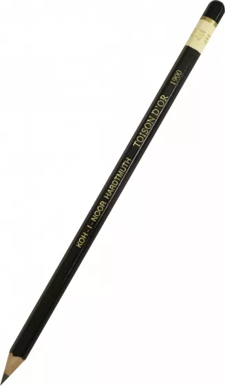Карандаш ч/г Koh-I-Noor "Toison D`or 1900" 4B, заточен.