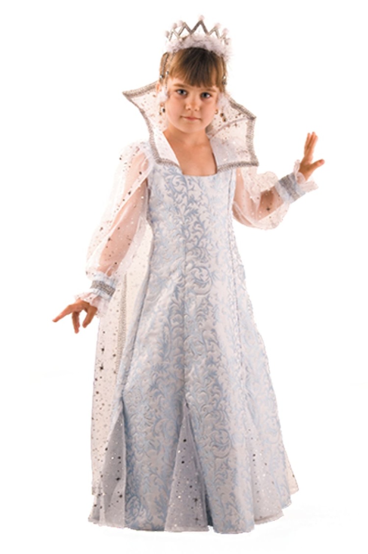 Костюм СНЕЖНАЯ КОРОЛЕВА р.30
