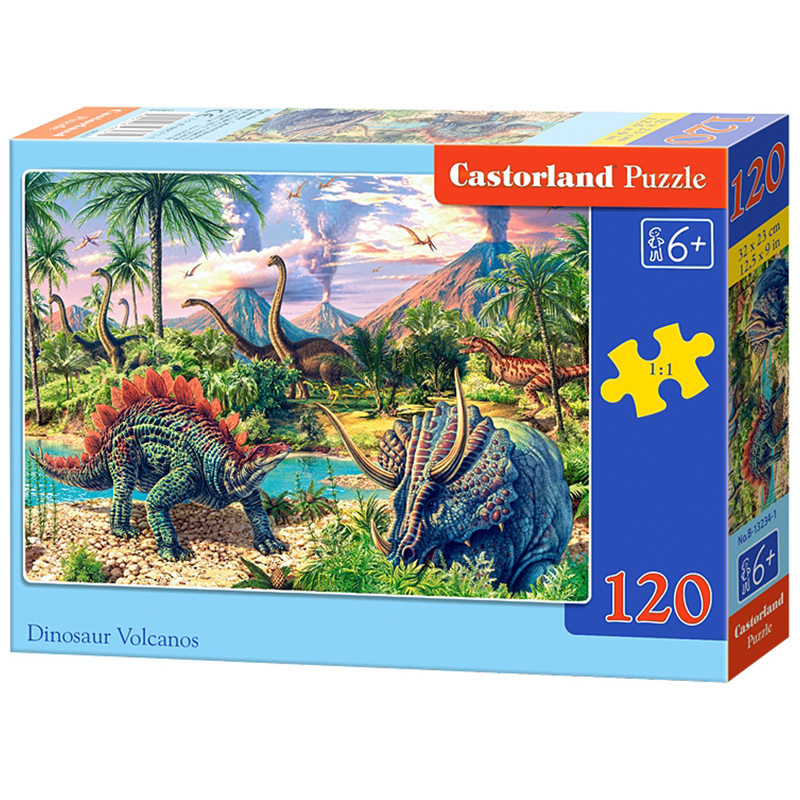 Пазлы 120 Castorlаnd. Динозавры