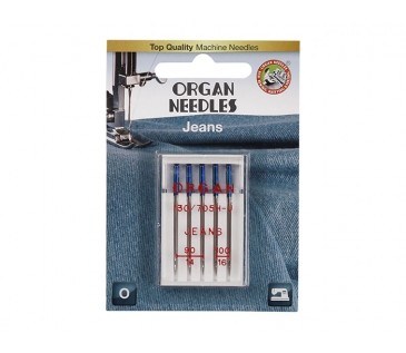 Иглы джинсовые 5/90-100 Blistеr ORGAN