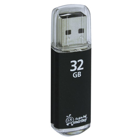 Флэш-диск Smart Buy 32Gb V-Cut Black