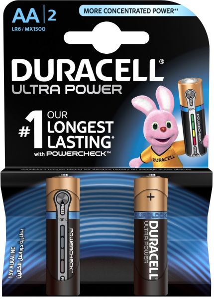 Бат Duracell Ultra Power AA LR06 BP2/40/120