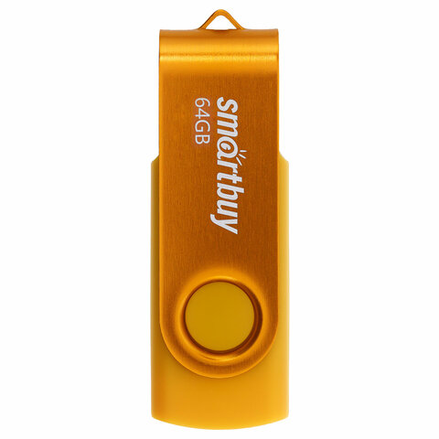 Флэш-диск Smart Buy 64Gb Twist Yellow