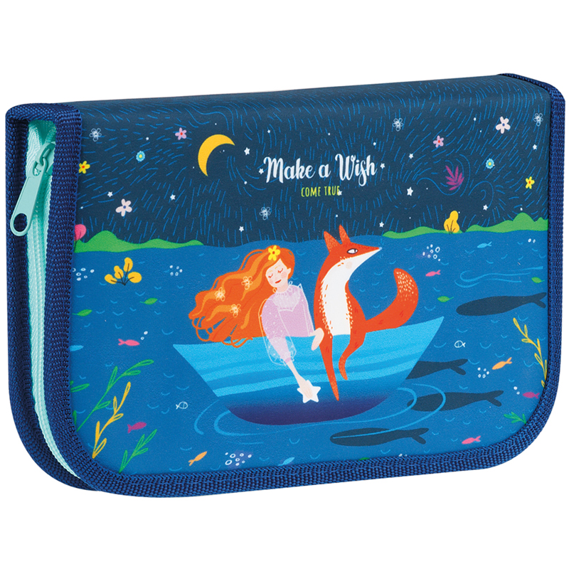 Пенал 1 отделение, 210*130 ArtSpace "Fairy Tale", две откидные секции, ткань ПТ1_42352