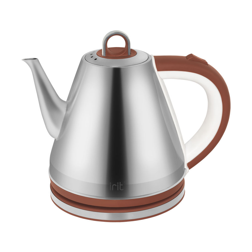 Чайник(металл) электрический IR-1115, мощность 1500 Вт., объем 1,2 л.