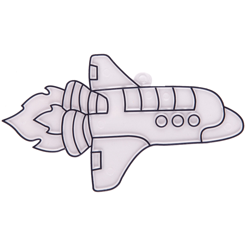 Трафарет витражный малый Шатл