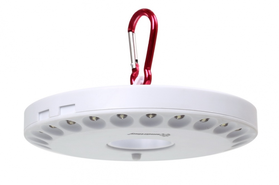Фонарь Smart Buy 8253 24LED кемпинговый белый 3*АА с карабином
