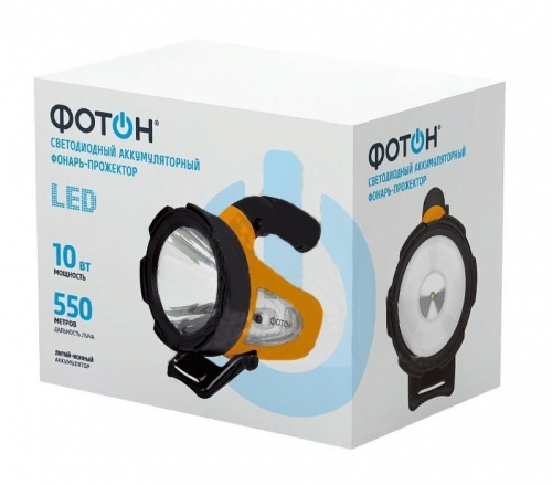 Фонарь-прожектор Фотон РB-9500 (10W LED) аккумуляторный