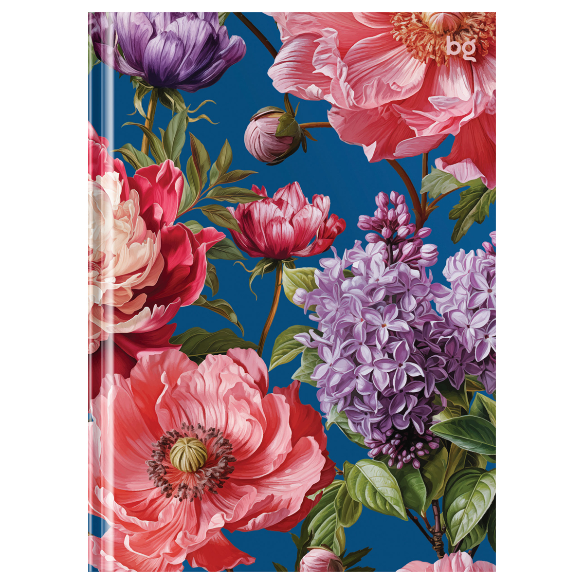 Бизнес-блокнот А6, 64л., BG "Flowers. Spring", глянцевая ламинация
